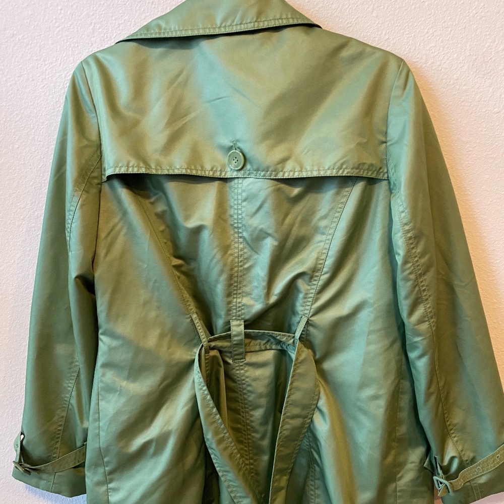 Green Trench Coat